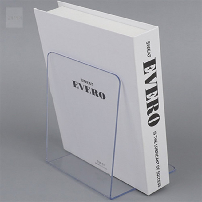 앤쥬 투명 L형 북엔드 2개입 책상칸막이