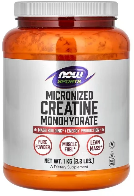 나우푸드 미분화 크레아틴 일수화물 1kg 단백질 운동 보충, 1개 - 쿠팡