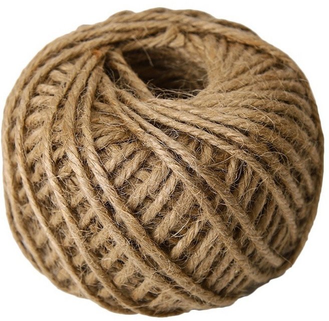 드림팩토리 마끈 핸드메이드 황마끈 DIY 재료, 45m, 황마 3mm