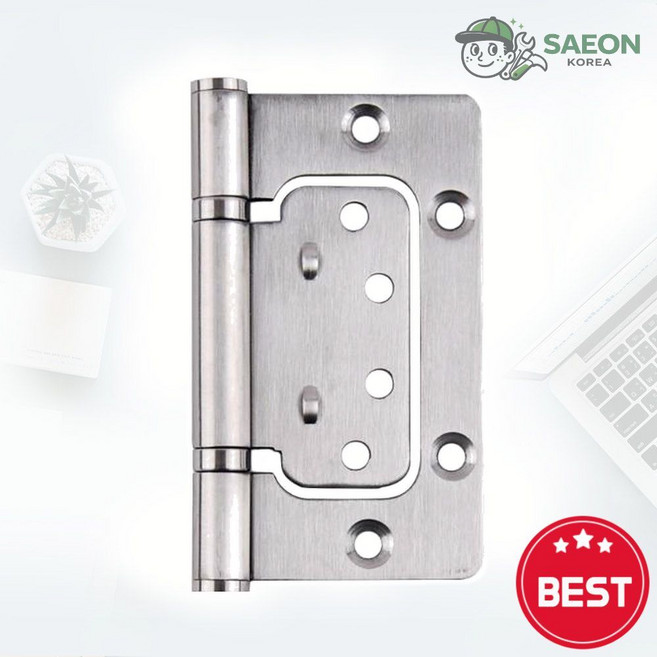 세이온 이지경첩 스텐경첩 자동닫힘 4010 스텐 방문 현관문, 2) 이지경첩/4010/스텐/3개조