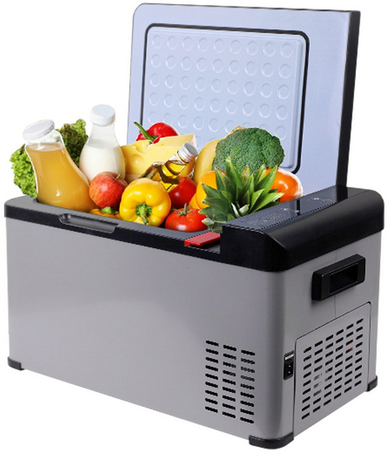 델루체 차량용 냉장고 20L, DLC-H22NK, 화이트