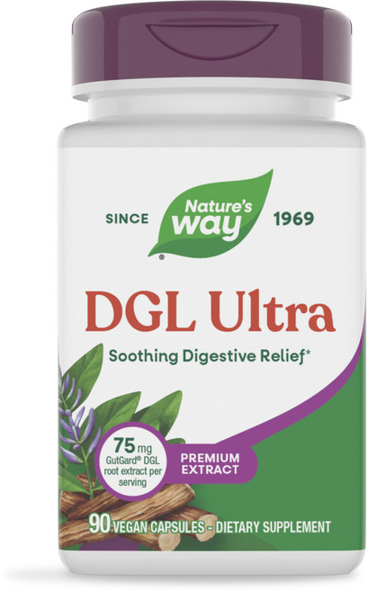 네이쳐스웨이 DGL 울트라 비건 캡슐, 90정, 1개