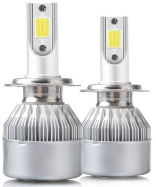 자동차 차량용 차량 LED 전조등 안개등 헤드라이트 교체 부품, 5.H7 2개입, 1개