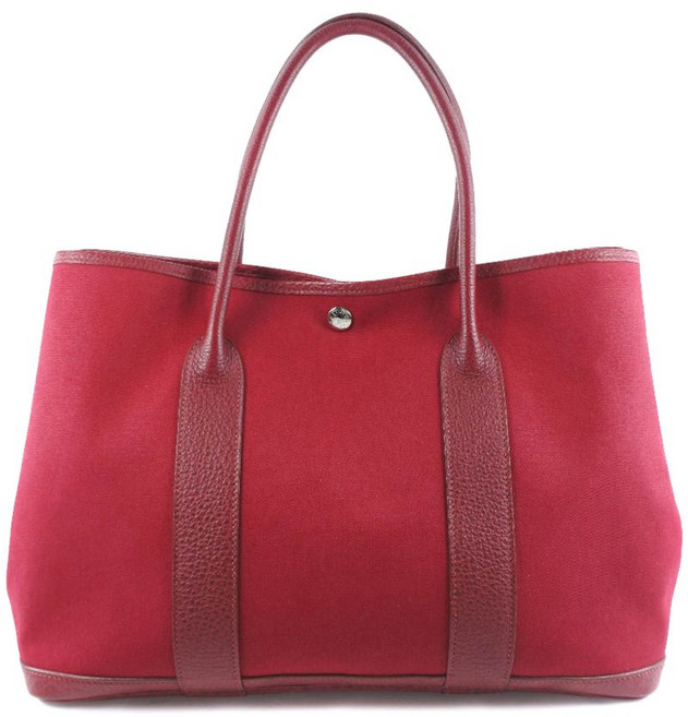 에르메스 중고 2008 투알 앤 네곤다 가든 파티 36 토트 백