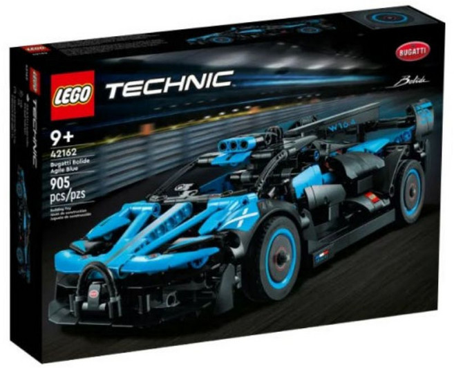 레고 부가티 볼리드 42162, 에자일블루, 1개
