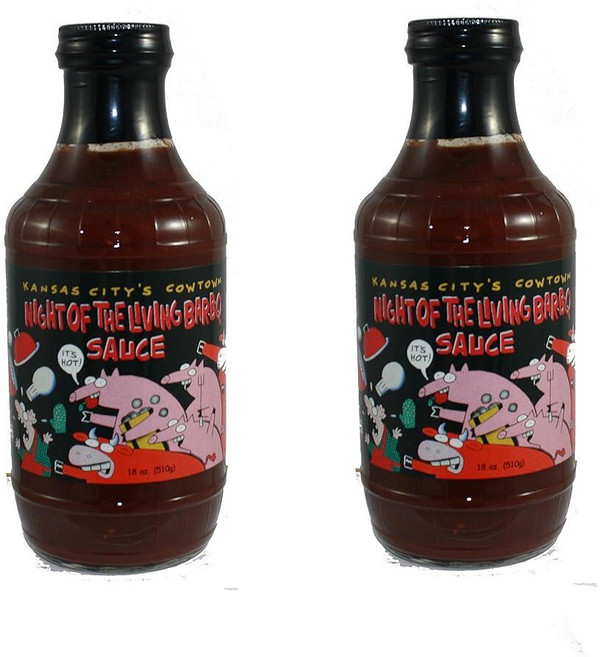 BBQ 소스 나이트 LVING18OZ, 510g