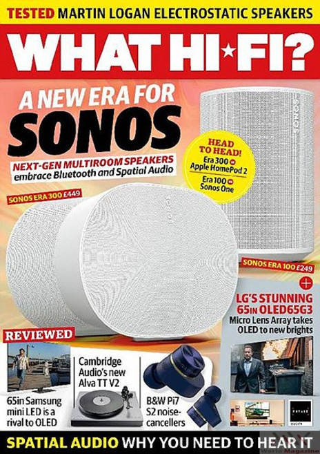 What Hi Fi Sound Vision Uk 2023년6월호 (오디오 전문 잡지 왓 하이파이) - 당일발송