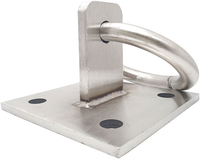 청소용고리 4구 T형 아파트 빌딩 외벽 청소고리 파라펫링 스텐201 304, 1개, SUS 304