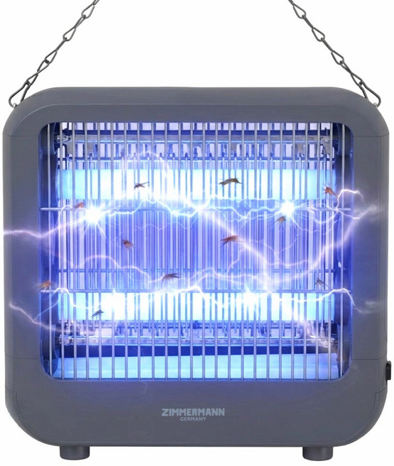 독일 초강력 UV-LED 전기 모기퇴치기 가정용 업소용 벌레 해충 날파리 포충기, 소형 ZMK-12W