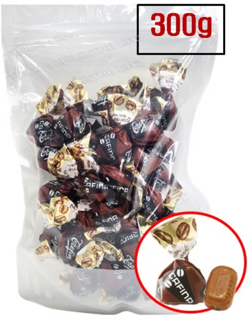 트레핀 벨기에 커피캔디 소분판매, 6g, 50개