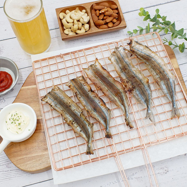 국내산 조미학꽁치포 400g 사요리 술안주 주전부리, 1개