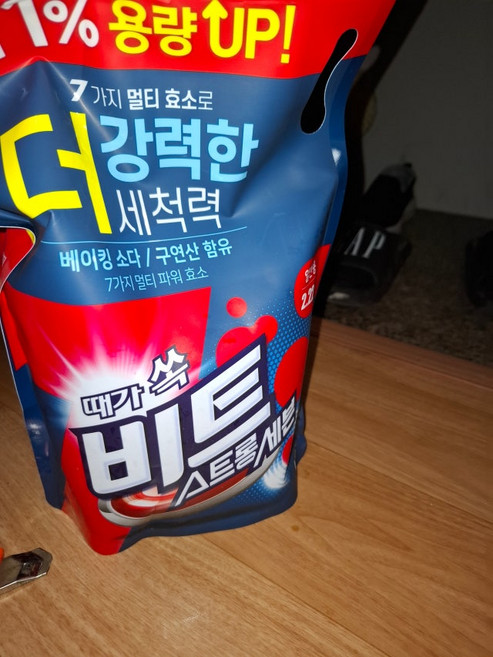 비트 스트롱세븐 액체세제 2.22L 리필 일반 1개