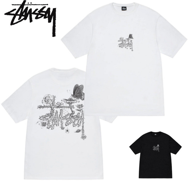 스투시 인 블룸 반팔 공용 STUSSY 티셔츠