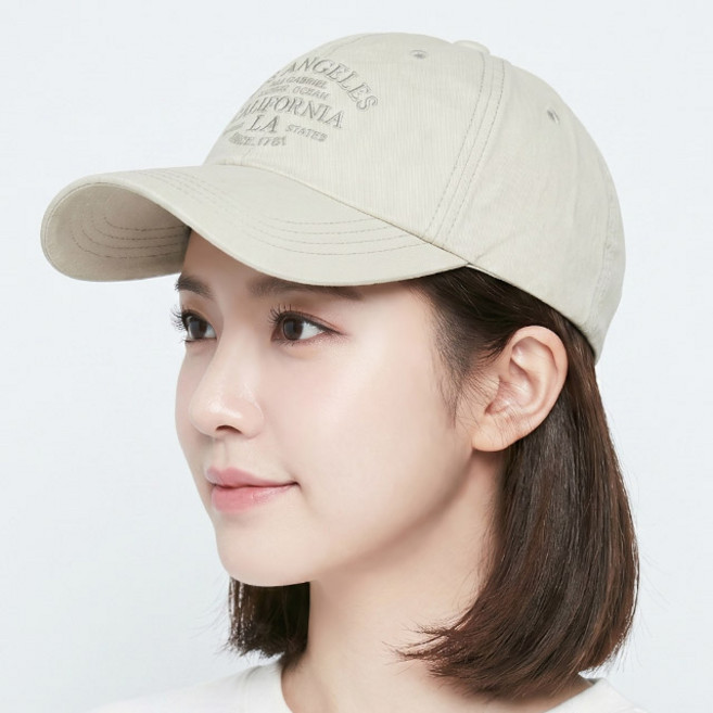 [국산] 볼캡 에어 소프트 LA 1781 자수 야구모자 시원한 얇은 여름 러닝 방수 워터파크 캡모자