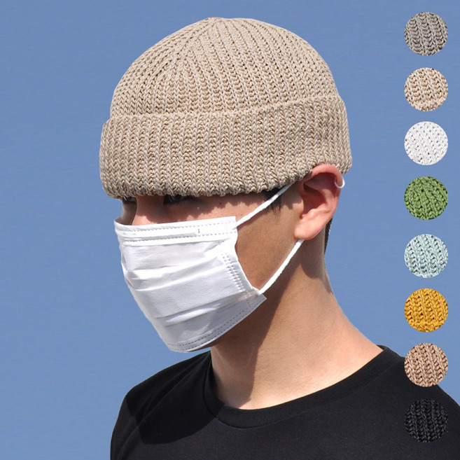 엘에이엘엘 텐션 좋은 시원한 여름 숏 비니 8컬러 모자 와치캡 챙없는 레옹 쿨 남자 여자