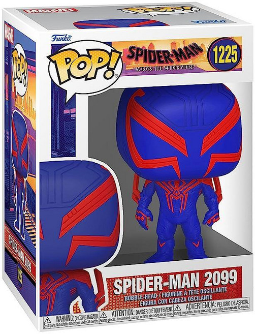 Funko POP! 비닐: 스파이더맨: 어크로스 더 스파이더버스 - 미구엘 오하라 - 스파이더맨 2099 - 스파이더맨 - 수집용 비닐 피규어 - 선물 아이디어 - 공식 상품