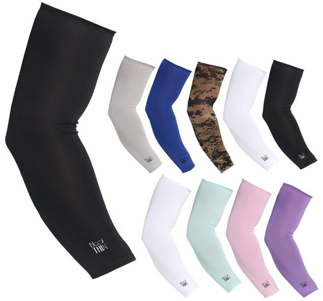 블랙딘 쿨토시 10개 자외선차단 여름 작업용 팔토시 레저 스포츠토시 개별포장, 올컬러, 1세트