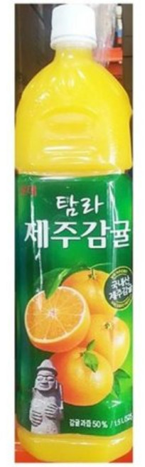 업소용 식자재 롯데칠성 제주 감귤 주스 1.5L X12 1651741
