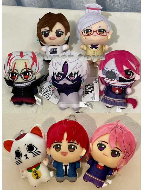 BANPRESTO 景品 膽大黨 努努 迷你絨毛吊偶 vol.2, 1個, 高速婆婆
