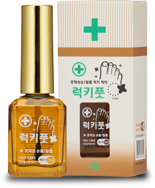 유케어 럭키풋 강화제, 1개, 11ml