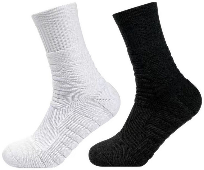 飛人籃球襪 男 中筒長款 毛巾底 加厚 減震 吸汗 防滑 運動襪子