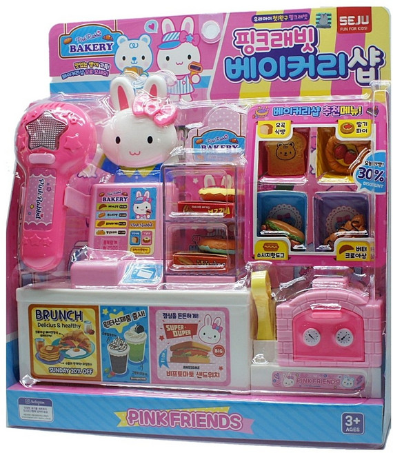 JB 핑크래빗 베이커리샵 미니어쳐 소꿉놀이 sj1094 제이발전소, 단품, 1개