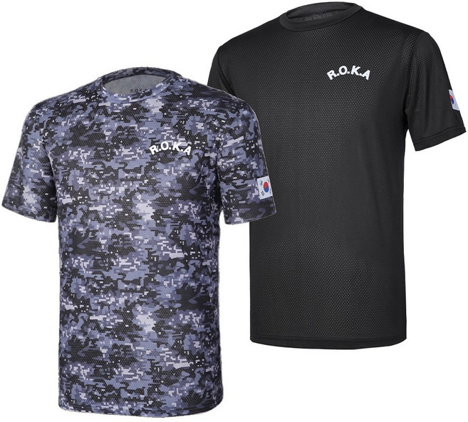 [BFL] (1+1) 남녀공용 ROKA 라운드 반팔 티셔츠_로카티 에어리루프