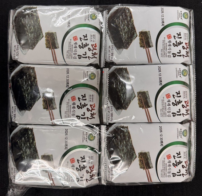 LEAYONGBIO 海苔 零食, 54g, 1個