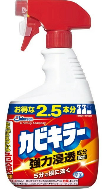 일본 존슨 곰팡이 제거제 카비키라 1000g 대용량 본품, 1개, 1kg