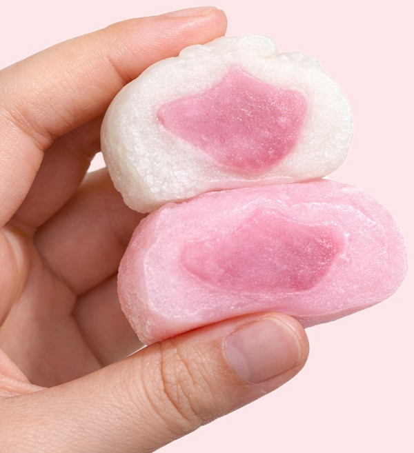 쫀득한 수제 벚꽃 앙금떡 시즌한정 봄날 디저트 소풍 피크닉 벚꽃떡, 1개, 300g