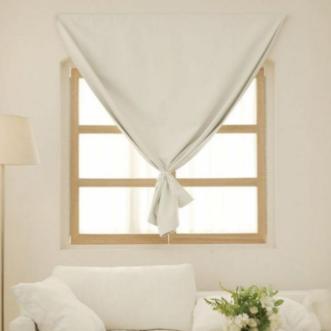 기브앤고 99.99% 빛차단 찍찍이 벨크로 암막커튼