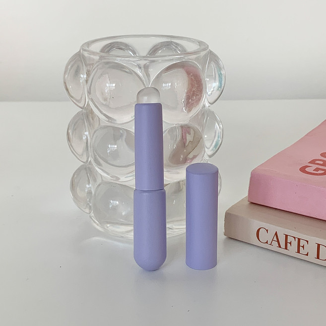 걸스코코 오버립 립 브러쉬 입술 실리콘브러쉬 핑거팁브러쉬, 1개, 03.파스텔실리콘_퍼플