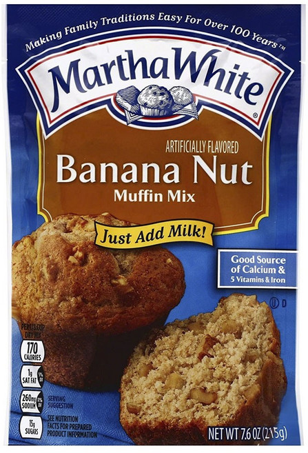 마르타화이트 머핀 믹스 바나나 넛, 1개, 215g