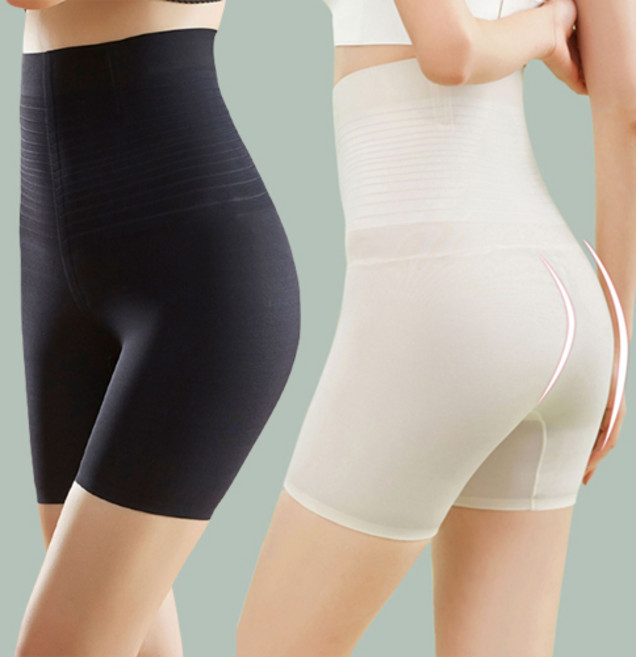 벨라미티나 (1세트 2장 구성) 쿨링 뱃살 똥배 군살 가려주는 힙업 무봉제 사각 드로즈 보정 팬티