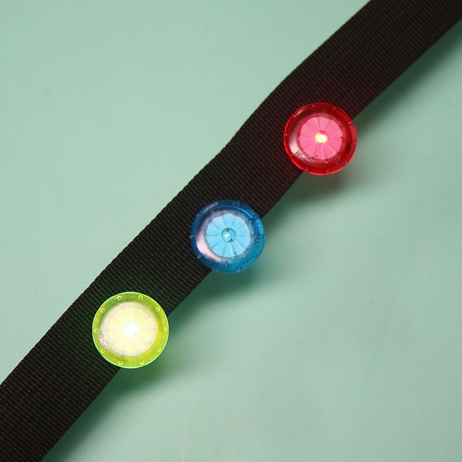 웨빙 스트링가드 타프용 / 클립형 LED 스트링라이트, 파랑 (2pc), 1개