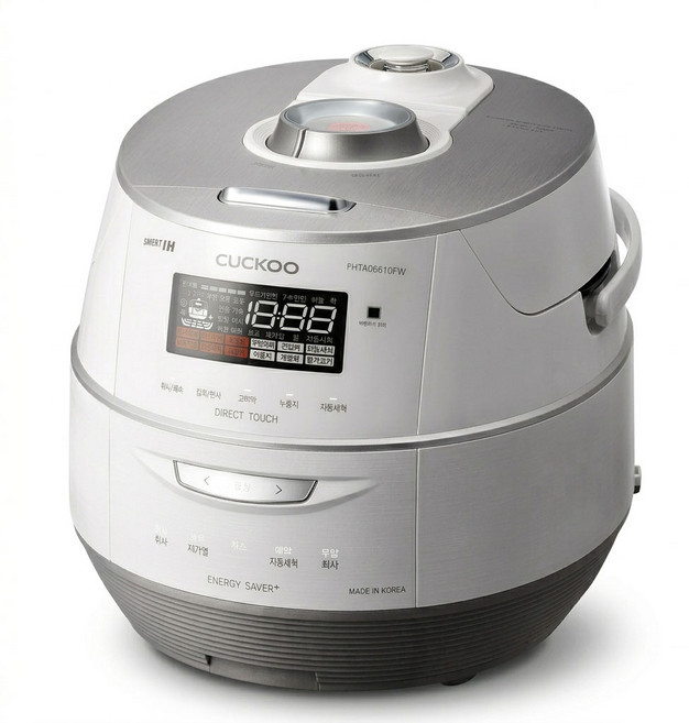 쿠쿠 트윈프레셔 IH전기압력밥솥 CRP-FHTAS0610FW / 6인용 / 올스테인리스 내솥