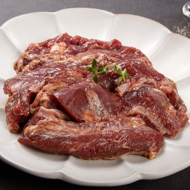 매콤한 양념 돼지고기 갈매기살 소량 냉동, 한방갈매기살 300g, 1개