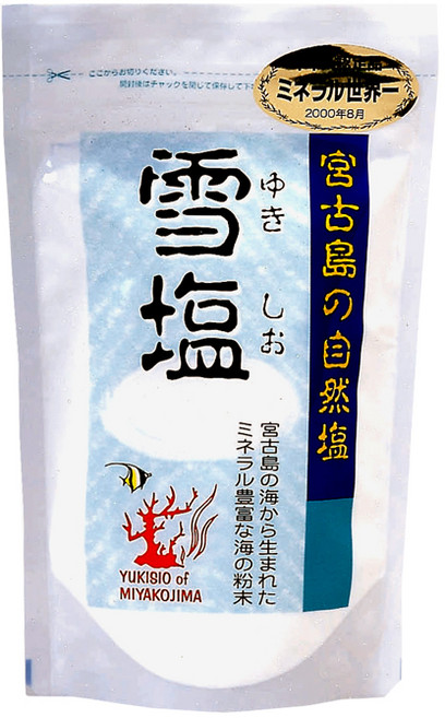 沖繩雪鹽 宮古島自然海鹽 120g 料理調味粉末, 2個