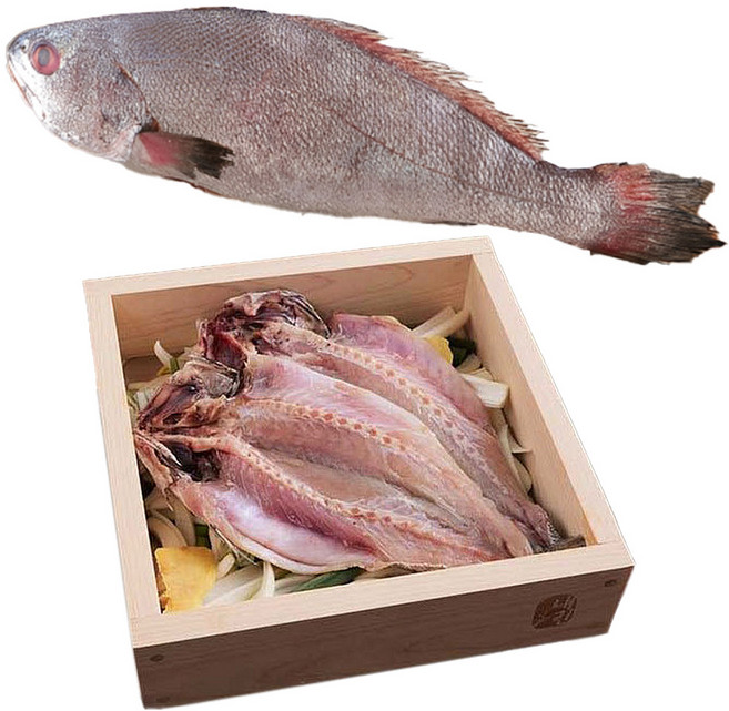 [AC-Mall] 자연산 통민어 내장 비늘 제거 반건조 급냉포장 10마리/나비형 할복민어/전남 여수수협 수매 신선냉동민어, 1박스, 할복민어 10마리