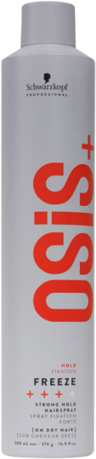 Schwarzkopf 施華蔻 OSIS 急凍定型霧 - 強力定型 持久維持 清爽不黏膩, 1個, 500ml
