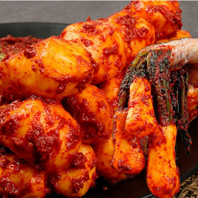 맛있는 여수 돌산 알타리 총각 무우 무 김치, 1개, 3kg