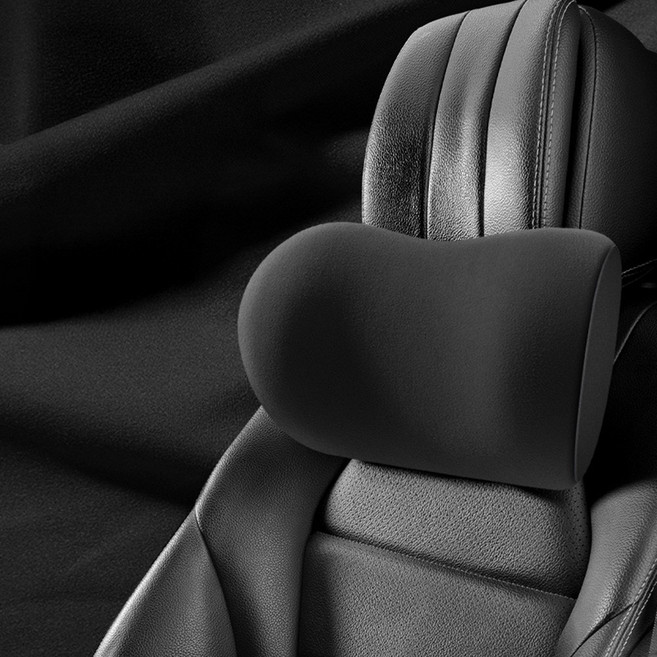 세이브데이 편안한 차량용 목쿠션, 1개, 블랙