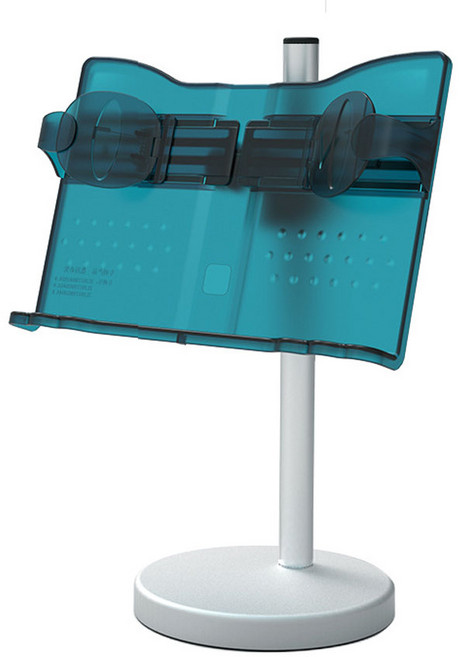 높이 각도 조절 견고한 멀티 독서대 북스탠드, 블루