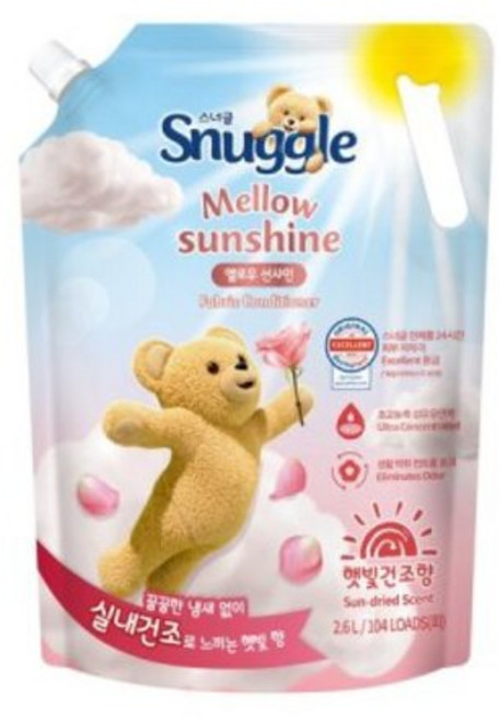 스너글 섬유유연제 2.6L(멜로우선샤인)