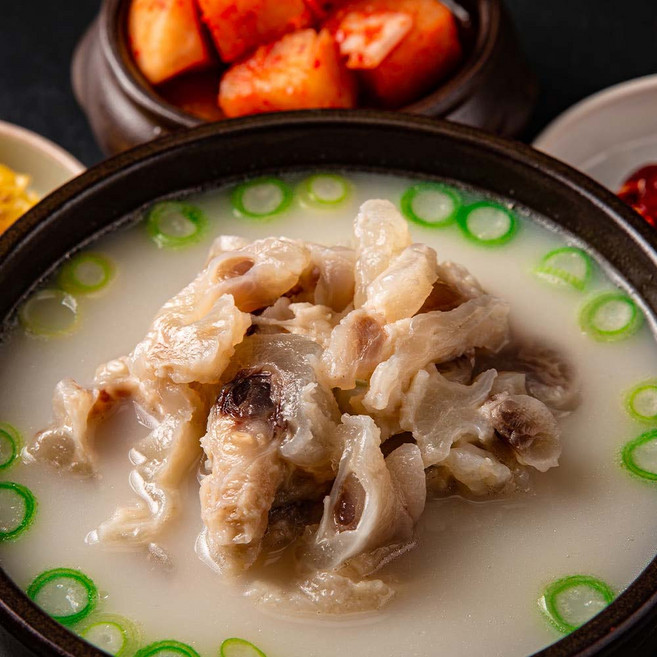 우정옥 한우 도가니탕 진한 육수 곰국 보양식, 5개, 1kg