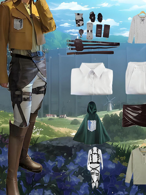 조사병단 옷 진격의거인 풀세트 할로윈 코스프레