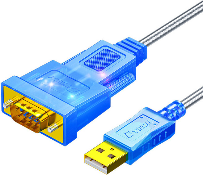 易控王 USB轉RS232轉換線, 1個, 40-750-02-04(1米)