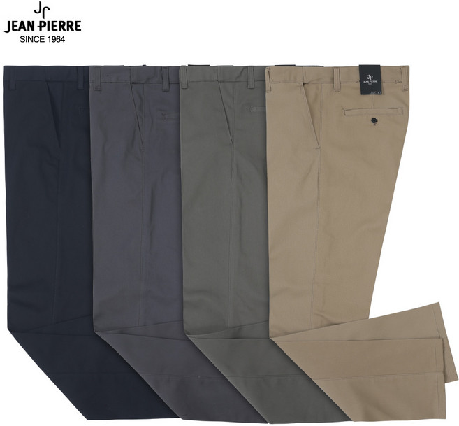 쟌피엘 백화점용 봄 가을 남자 스판 면바지 일자면바지 치노팬츠 JP밴딩스판면바지