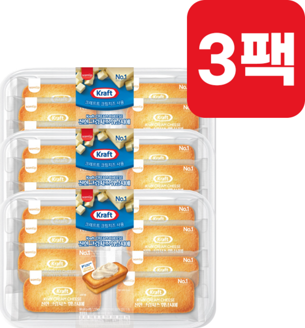 플랜비 삼립 오븐에 구운 버터 휘낭시에 360g, 3개