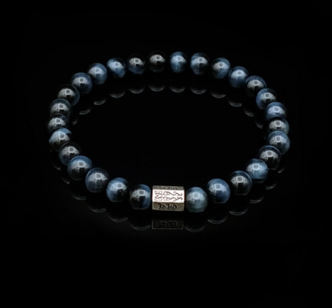 블랙호안석 4A 6mm 심플 염주 원석팔찌